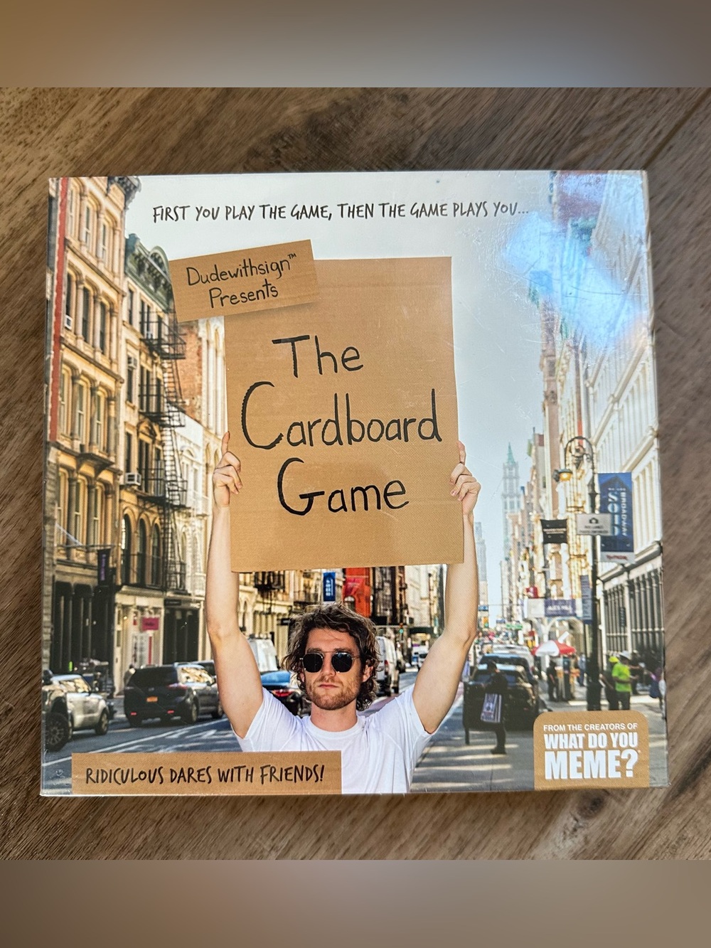 The Cardboard Game, NWT, Family Game, Party, Drinking, Camping, Birthday, Gift